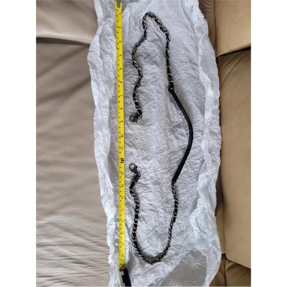 Auth CHANEL Trendy CC Bowler Lambskin Handbag Crossbody Large - Picture 13 of 15